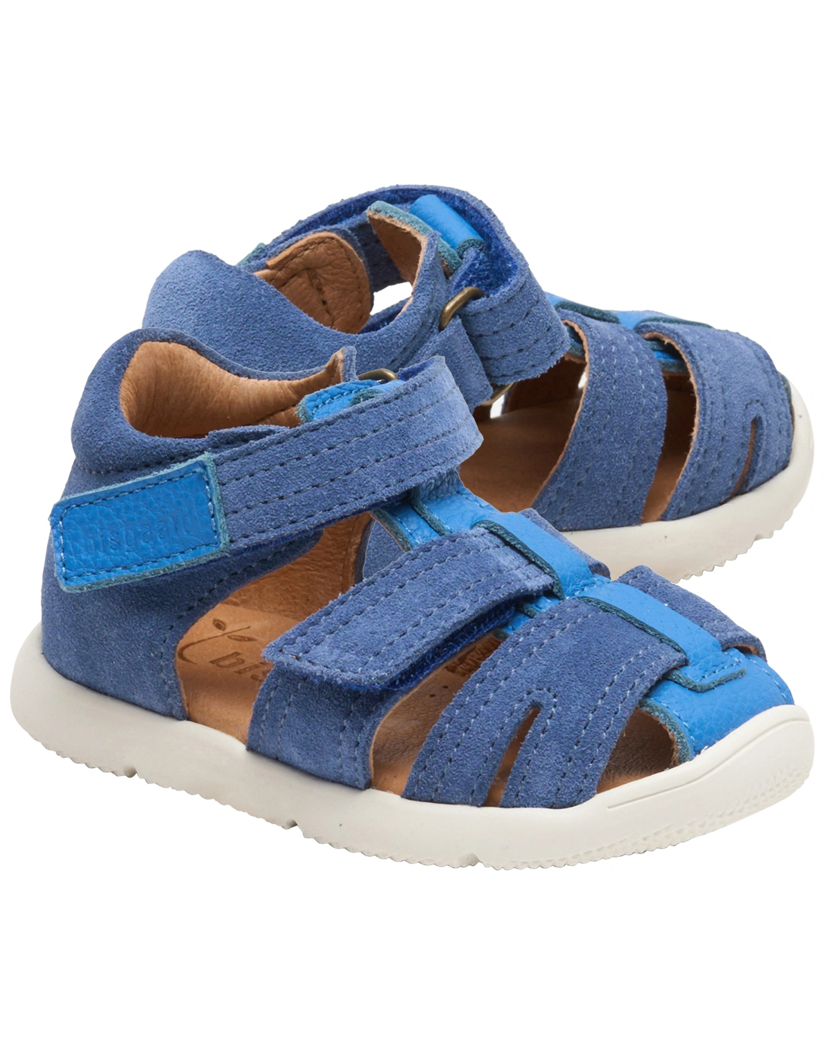 Lauflern-Sandalen ASKE mit Zehenschutz in jeans