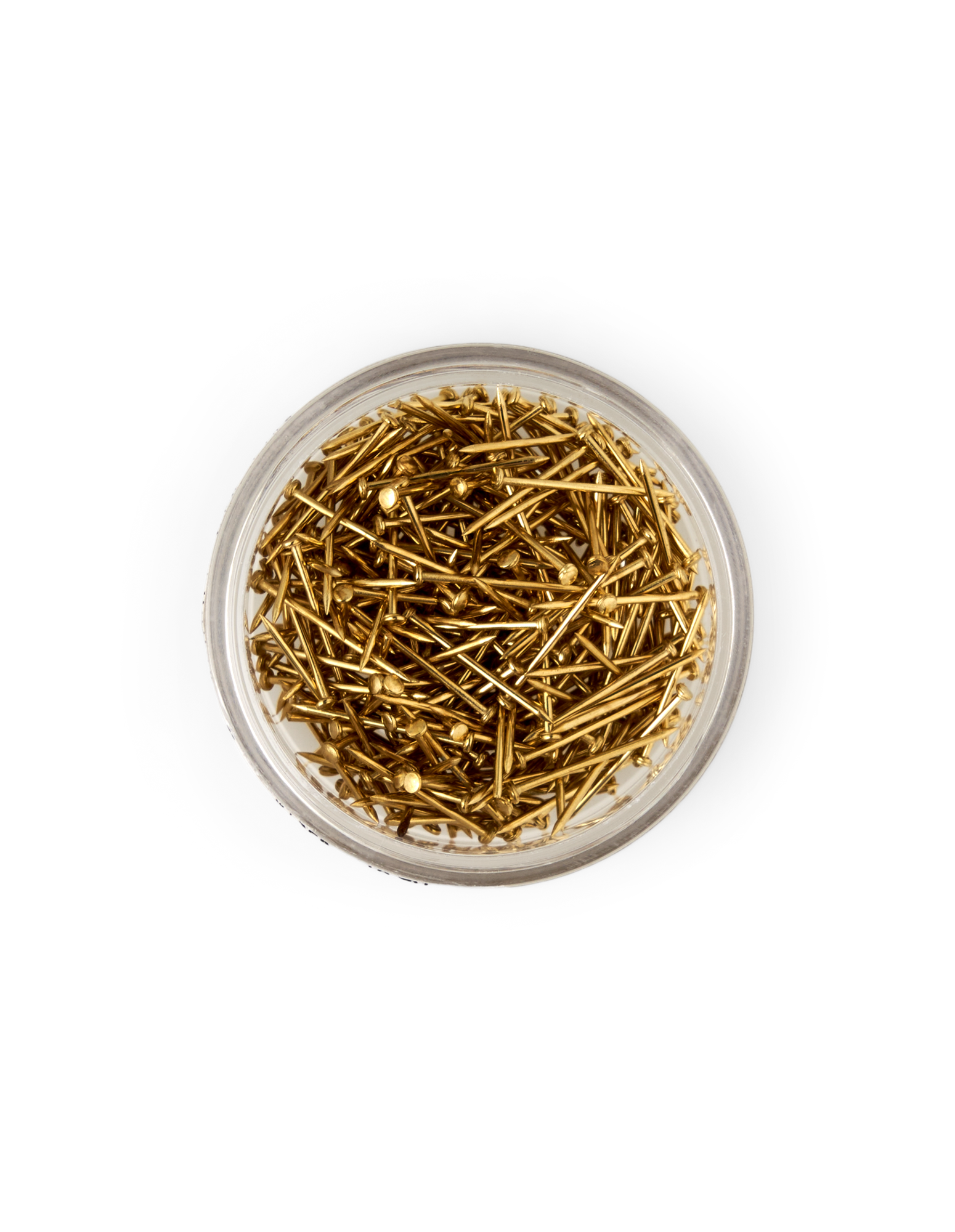 Knappenåle | Rustfrit stål. 300 stk. | Gold