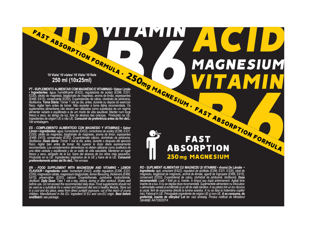 SUPLEMENTO GOLDNUTRITION MAGNÉSIO 250 ML