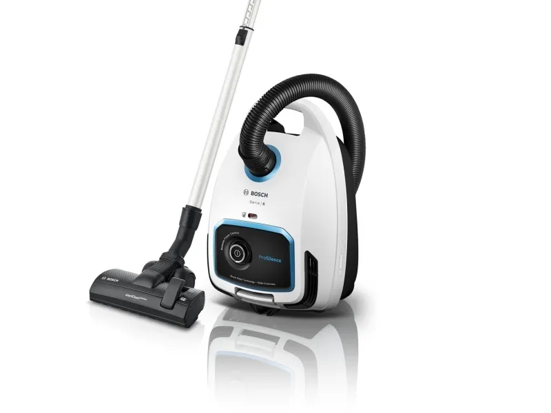 Bosch Serie | 6 BGB6SIL1 ProSilence - Støvsuger - beholder - pose - hvid