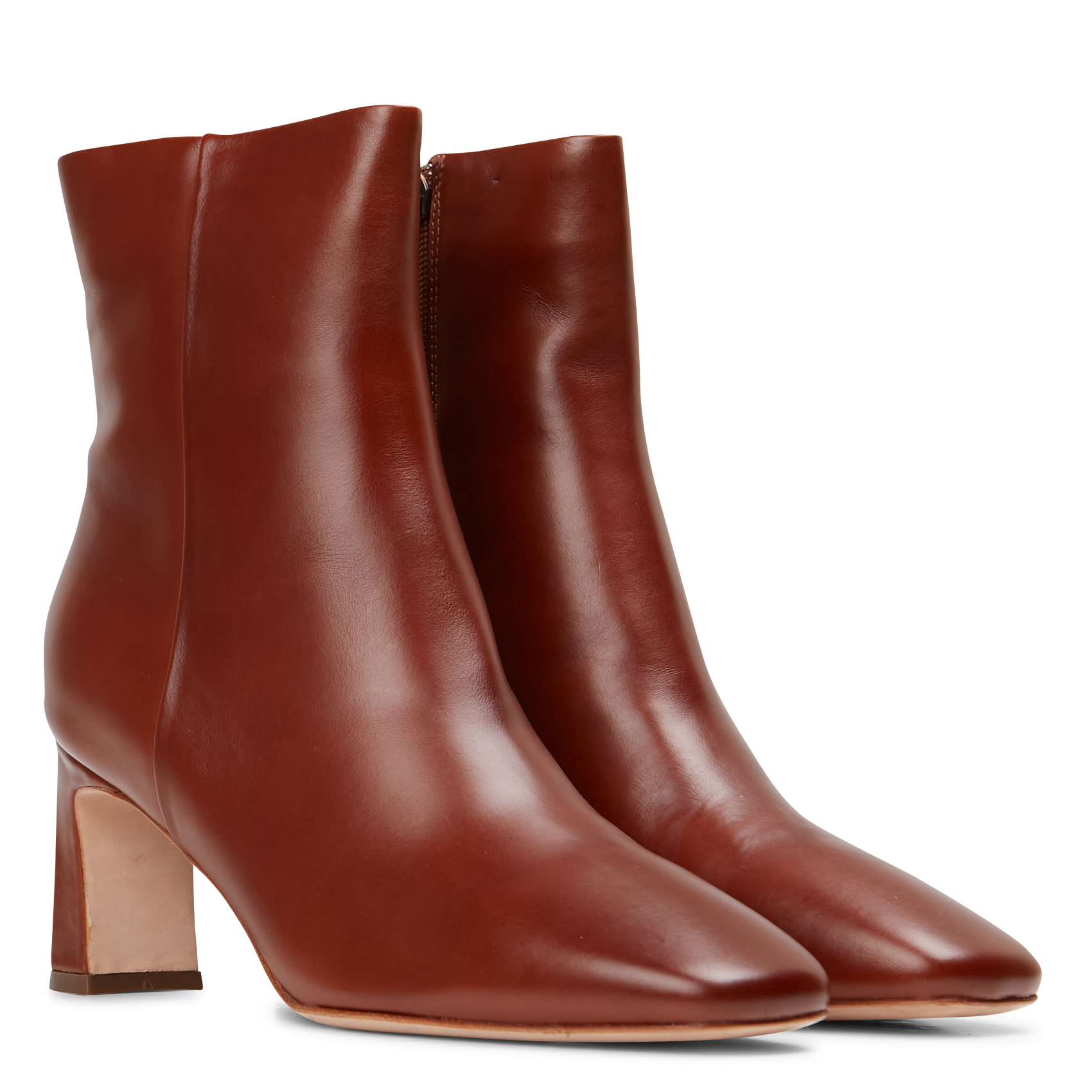 DARCY - Bottines en cuir | Marron