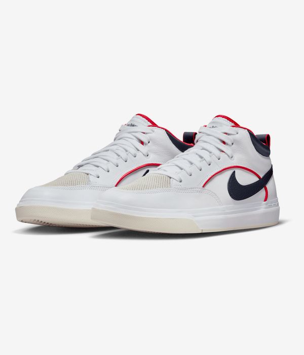 Nike SB React Leo Schuh (white midnight navy)