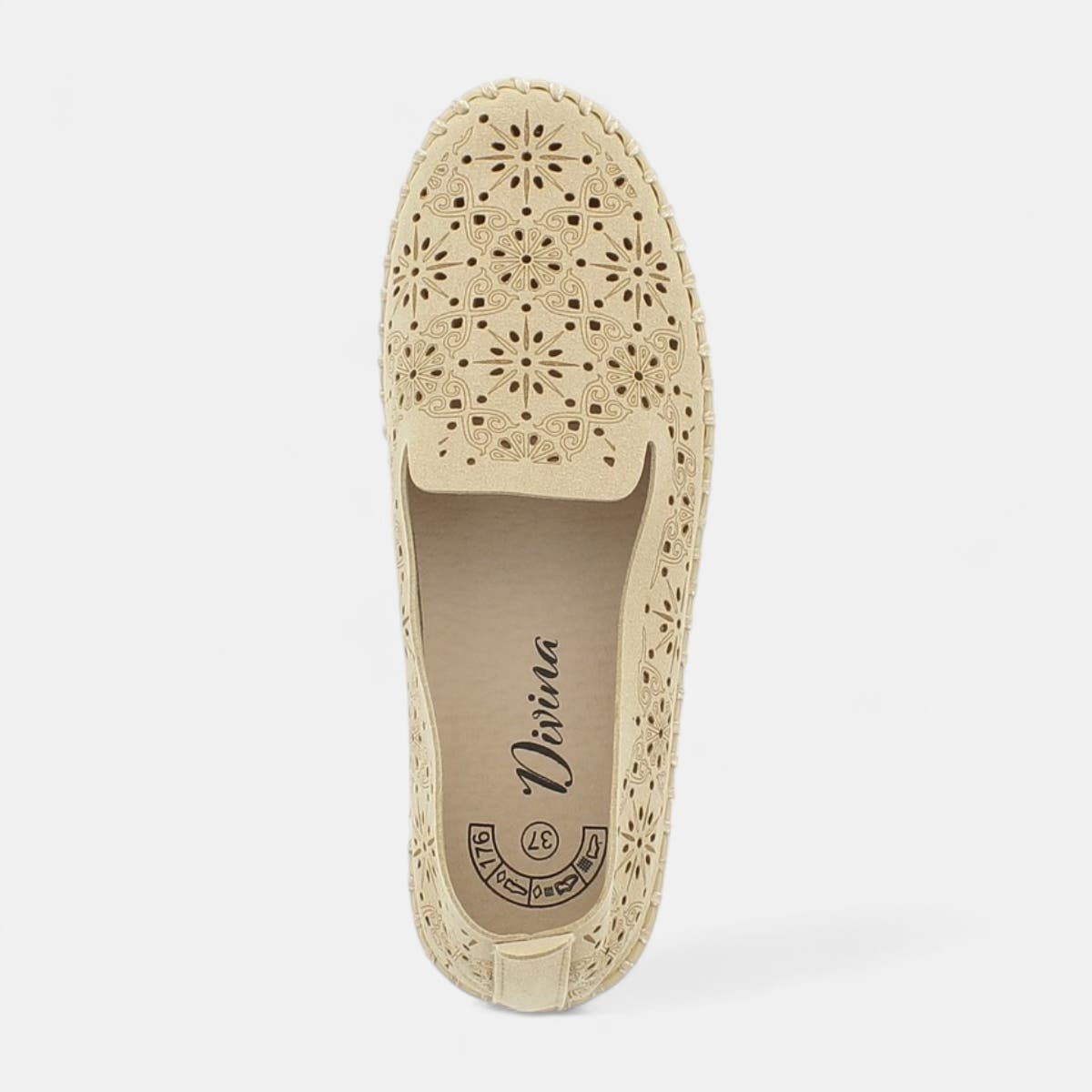 Mocassins Femme beige