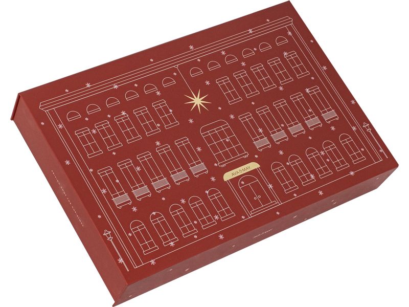 AVA & MAY Adventskalender Duftkerzen und Diffuser Adventskalender mit Mini-Produkten