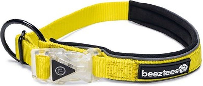 Beeztees - Safety Gear - Parinca Premium - Hondenhalsband - LED - Nylon