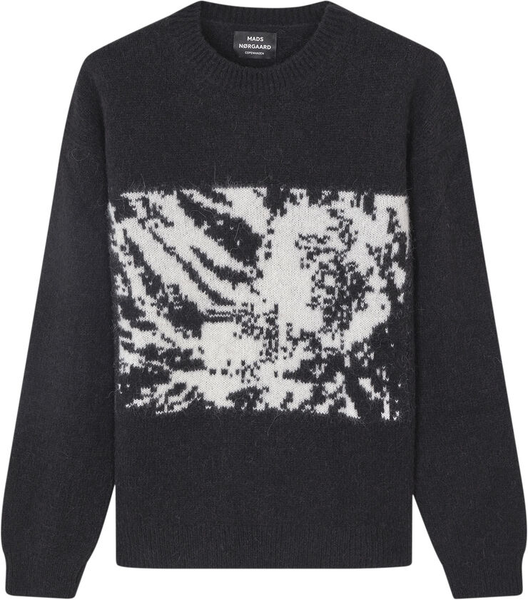 Mads Nørgaard - Copenhagen Alpaca Vilhelm Energy Knit Sort