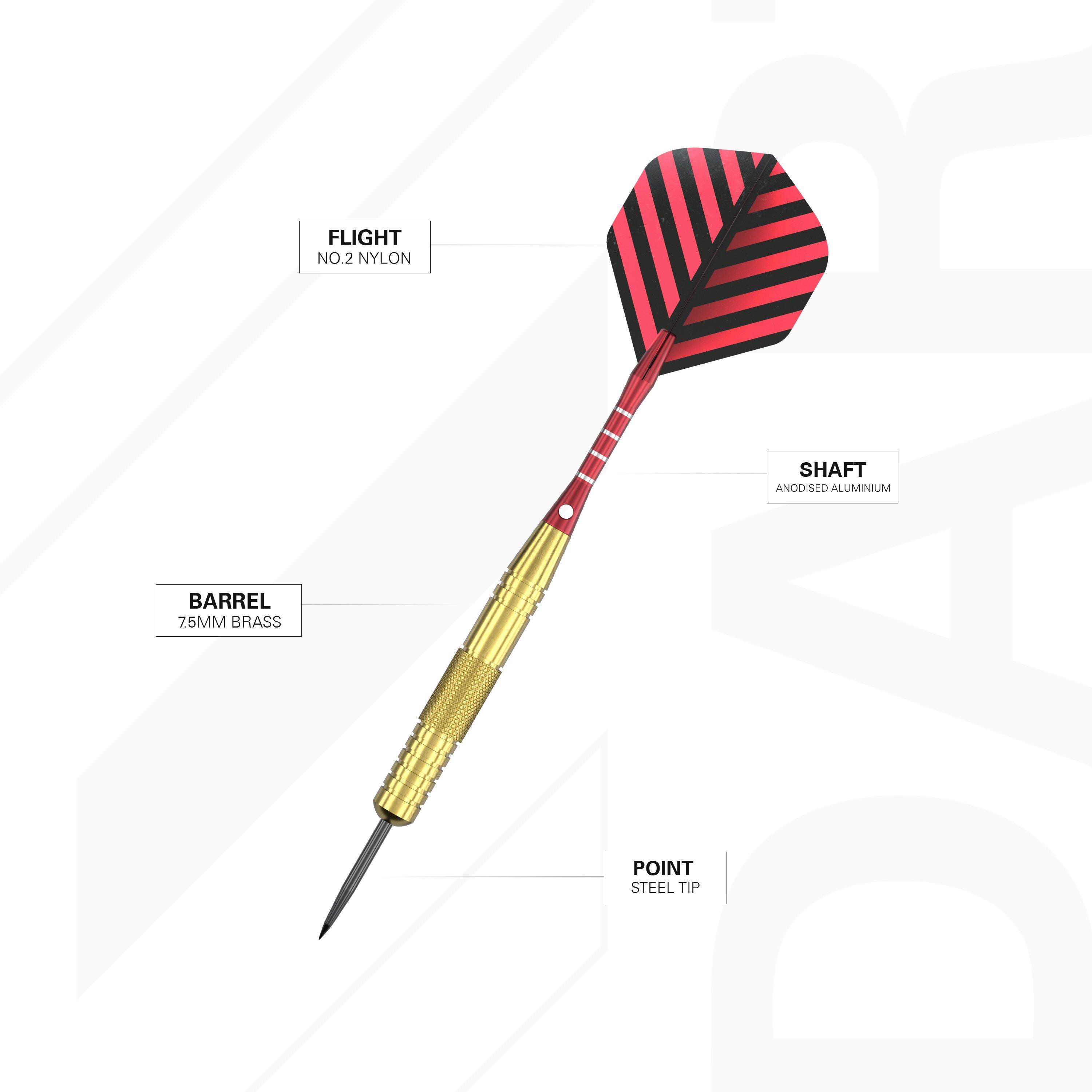 Target Darts Brass Dart Gift Set