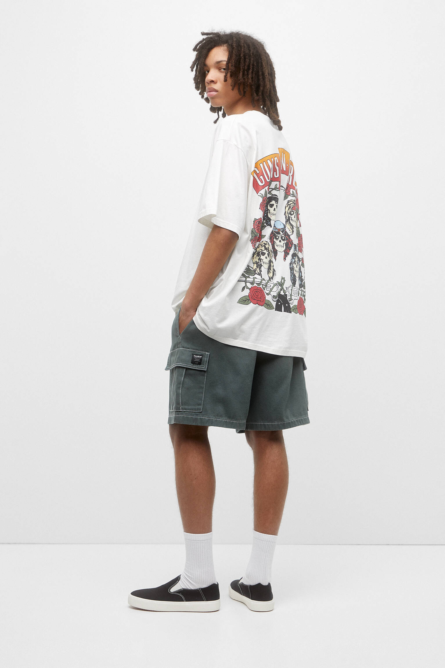 CAMISETA GUNS N' ROSES - OFF WHITE