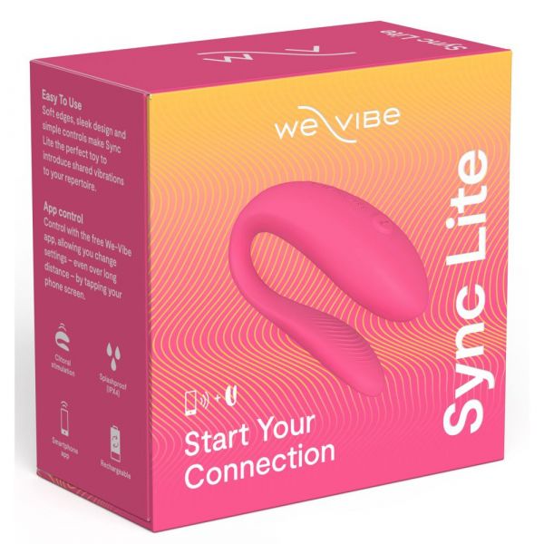 We Vibe Sync Lite Stimulator Vibrator Rosa