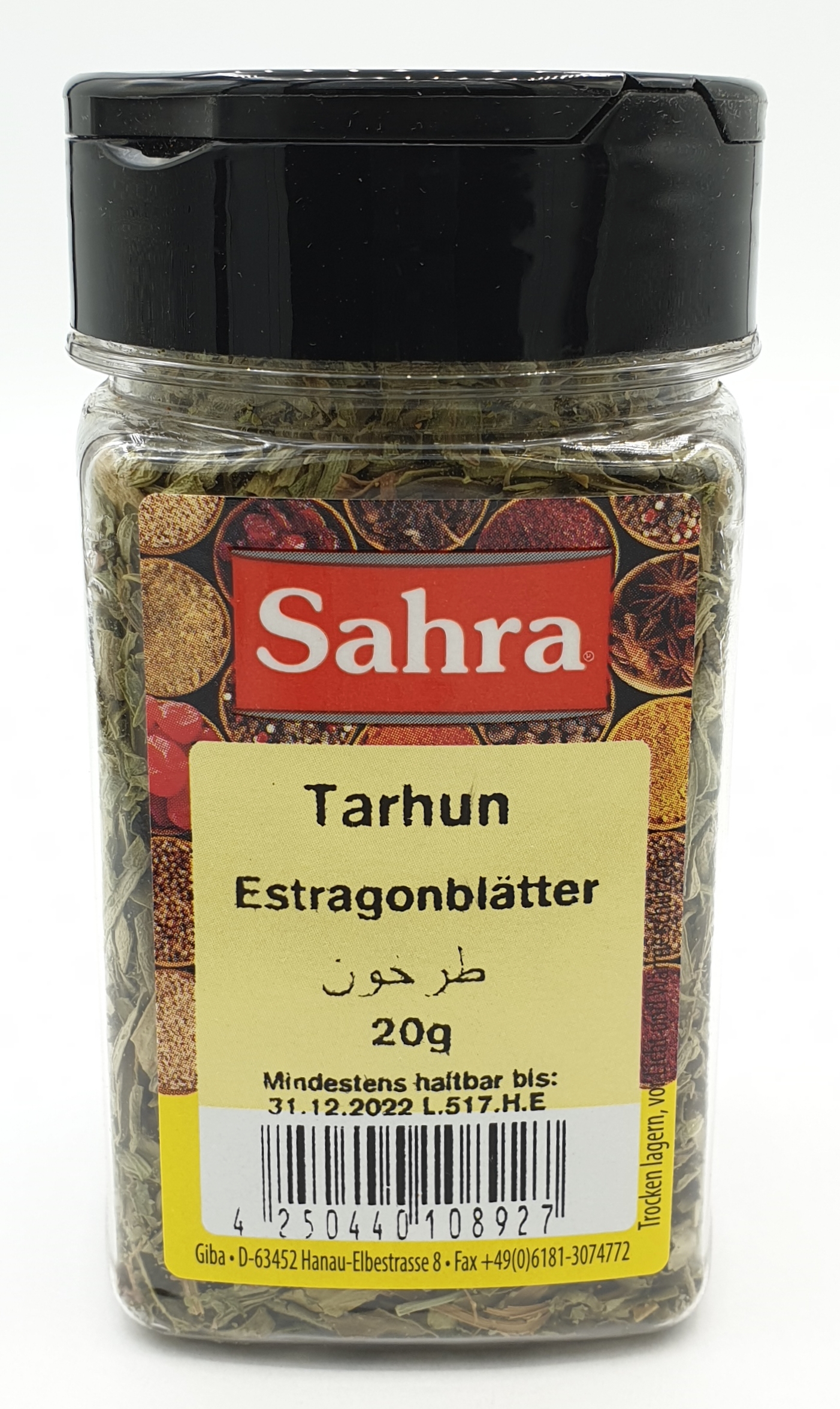 Sahra Estragonblätter 20g MHD:30.6.25