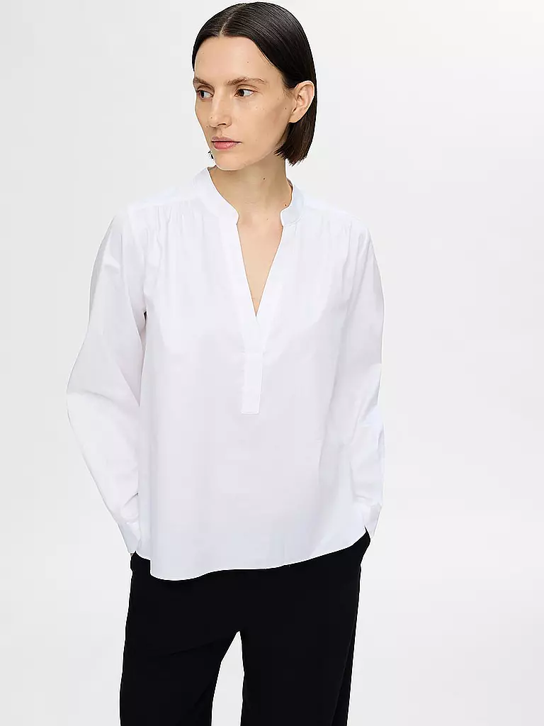 SELECTED FEMME Bluse SLFMIRA weiss