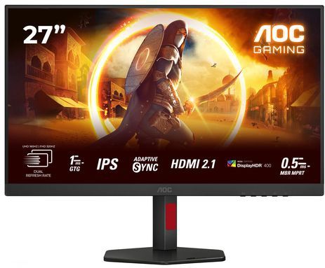 AOC G4 U27G4R - Gaming Monitor - 27 Inch - 4K - Dual Frame - 160Hz tot 320Hz