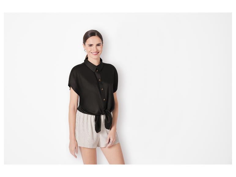 Dames wikkelblouse