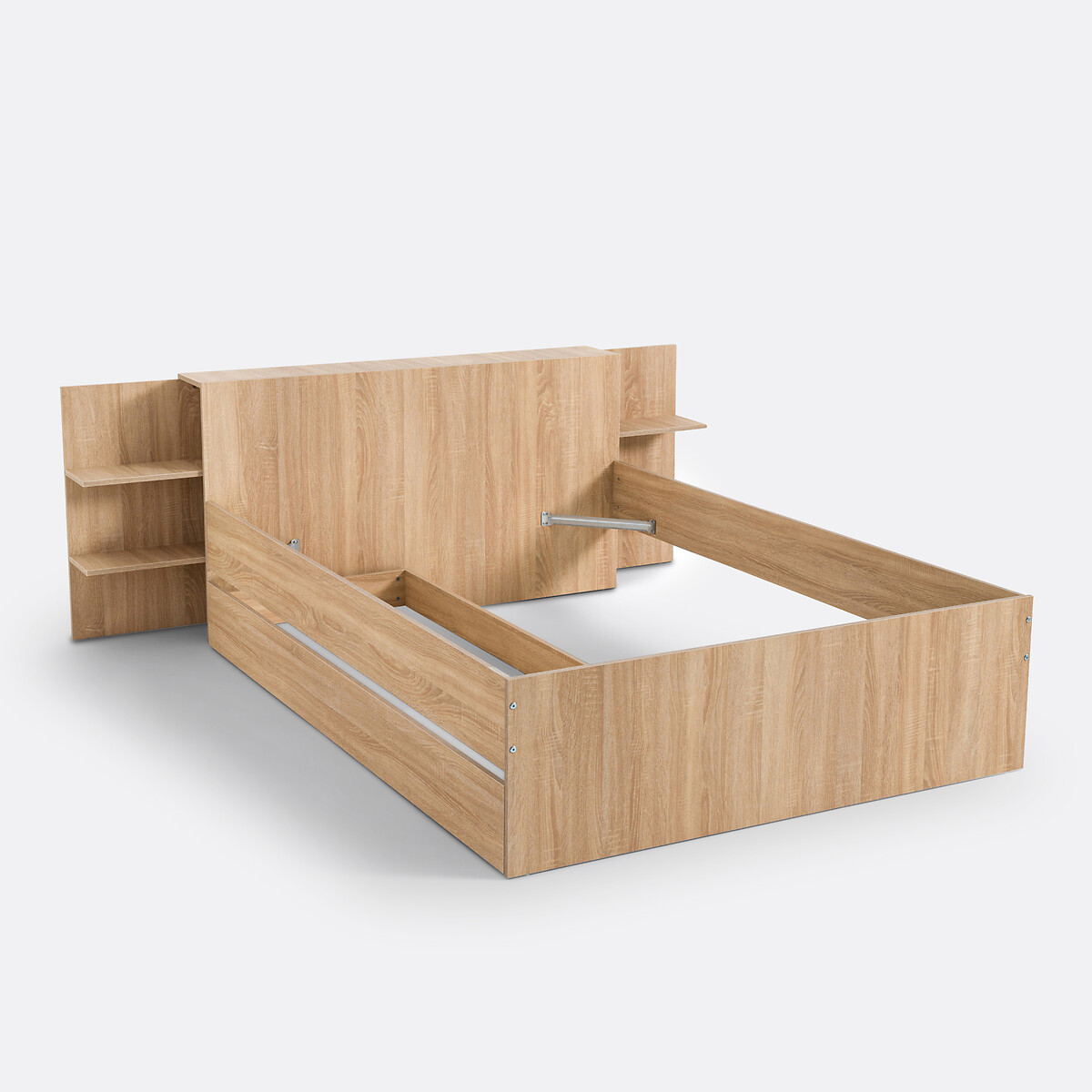 SO'HOME<br>Cama com arrumação, prateleiras e gaveta, Niolo