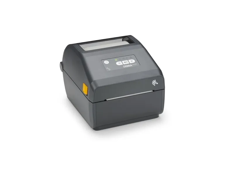 Zebra ZD421t - Etiketprinter - termo transfer - Rulle (11,2 cm) - 203 dpi - op til 152 mm/sek. - USB 2.0, USB vært, LAN - grå