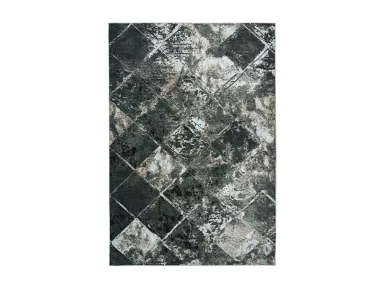 Tapis 150x80cm, design G508A coloris bleu pétrole - Confort et élégance pour votre intérieur