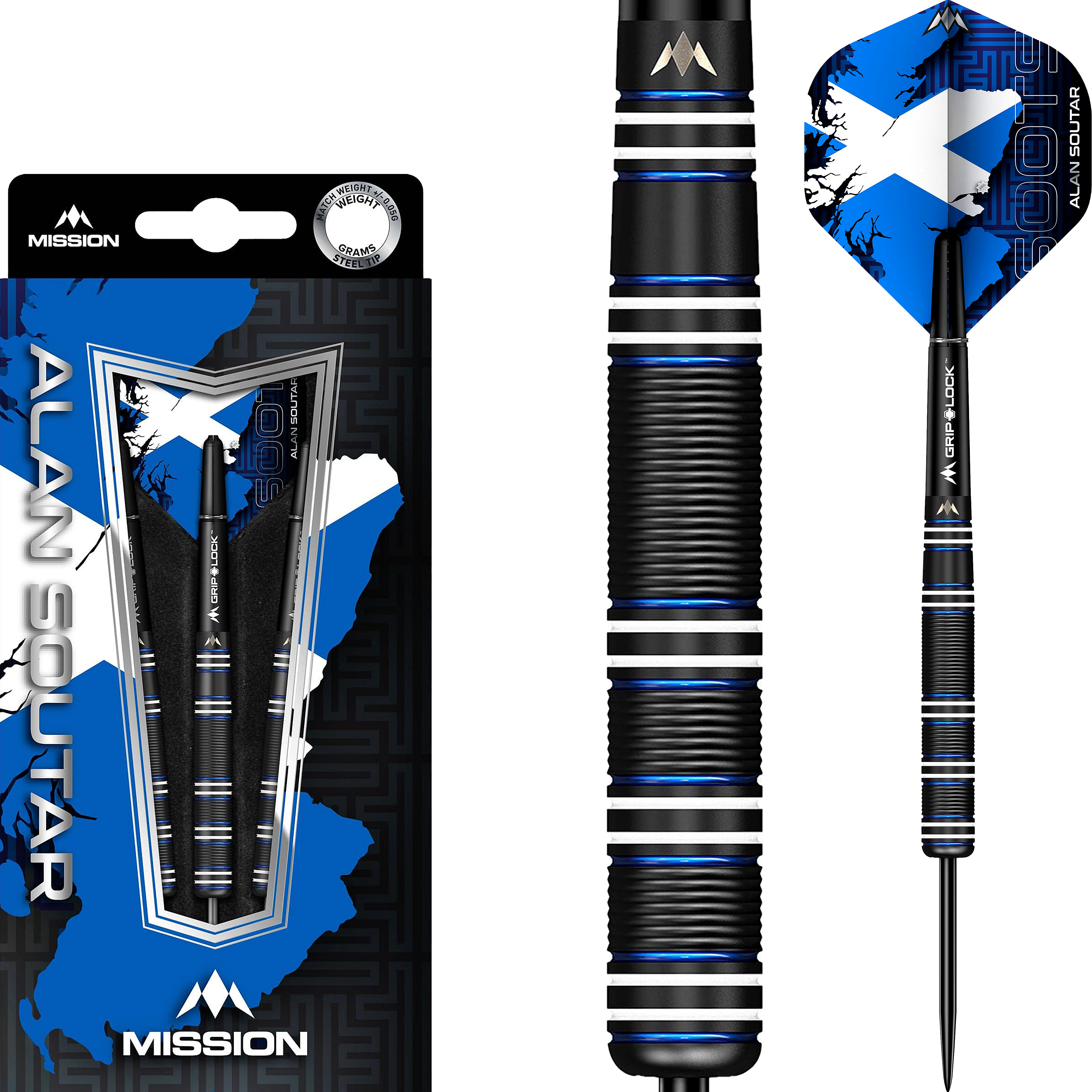 Mission - Alan Soutar Black Titanium - Steeldart