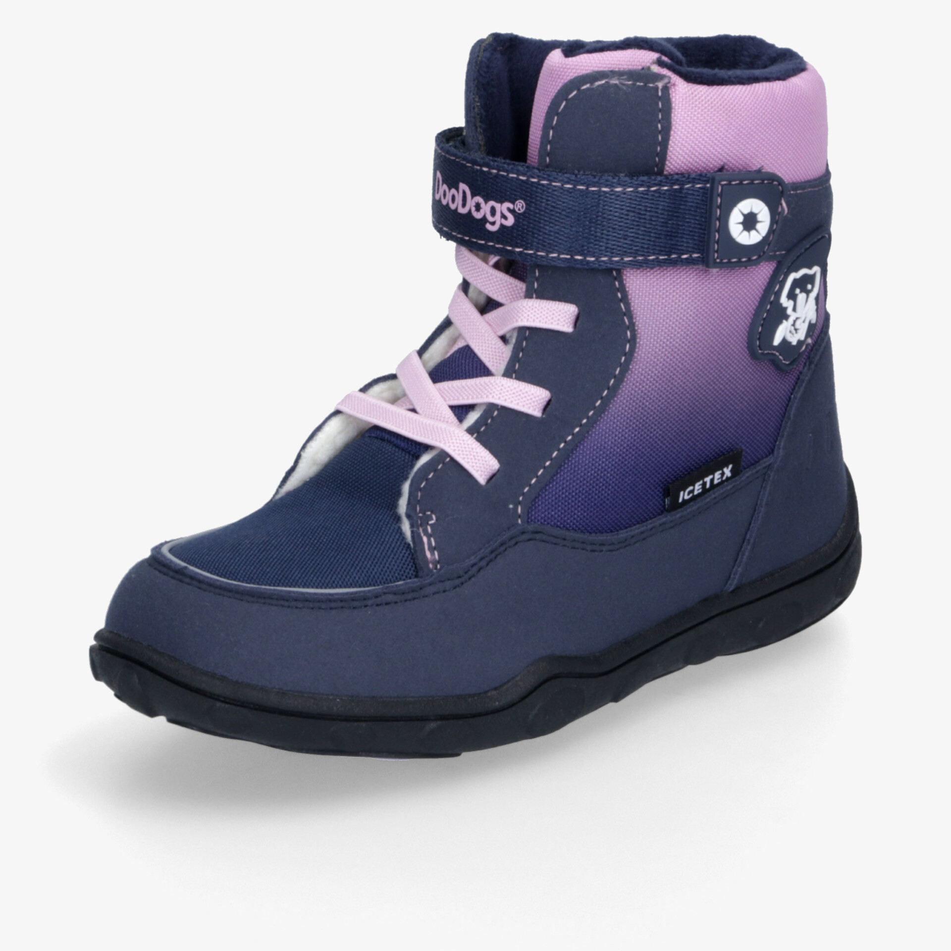 DooDogs Kinder Winterstiefel lila