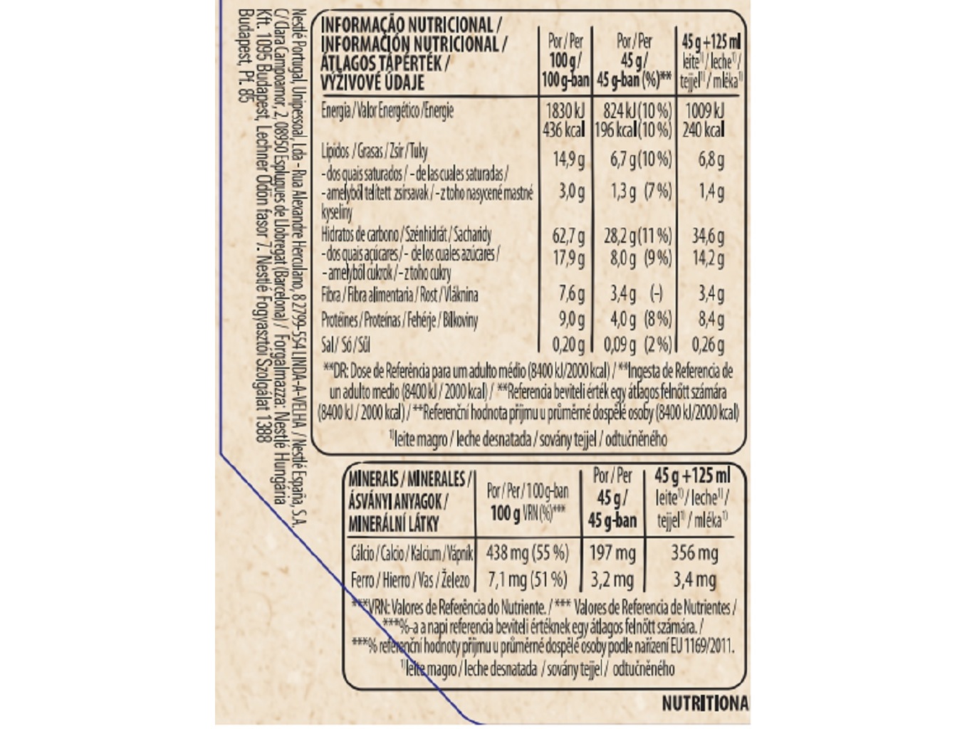 CEREAIS FITNESS ADULTO GRANOLA CHOCOLATE 300G