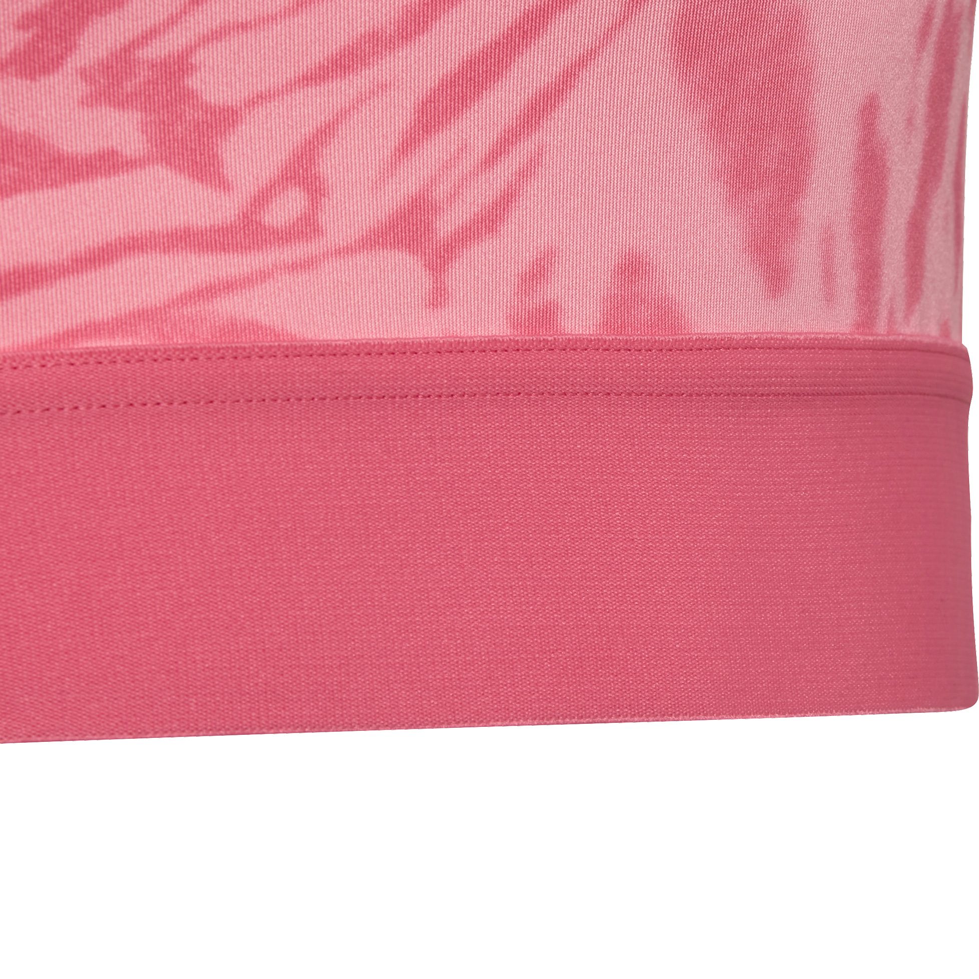 adidas Aeroready Sport Icon Animal Print Sport BH Mädchen bliss pink