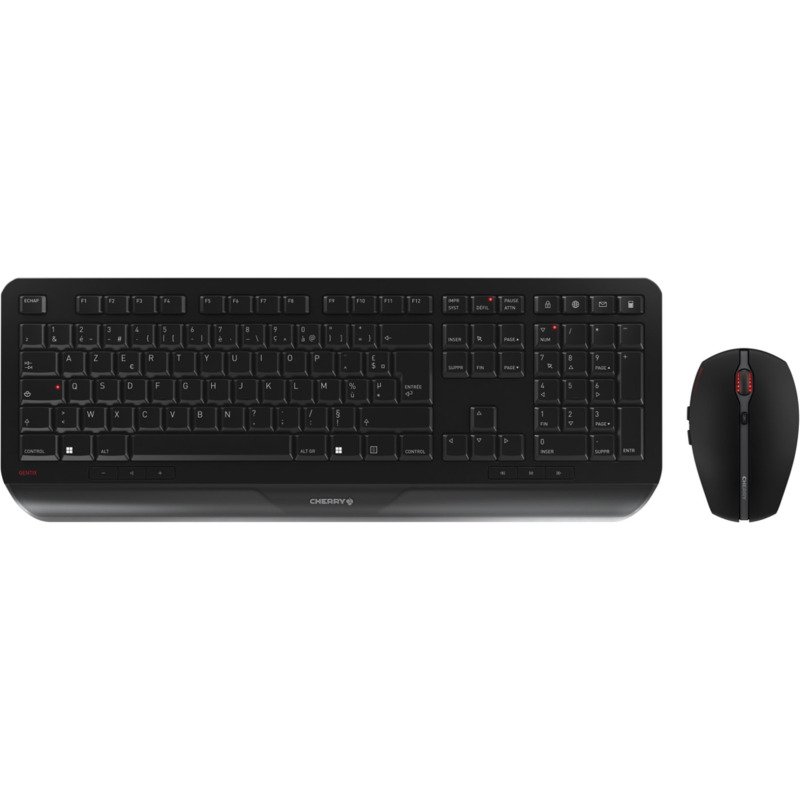 Ensemble clavier souris sans fil Cherry Gentix Desktop - AZERTY