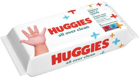Huggies billendoekjes - All Over Clean - 10 x 56 - 560 billendoekjes - voordeelverpakking