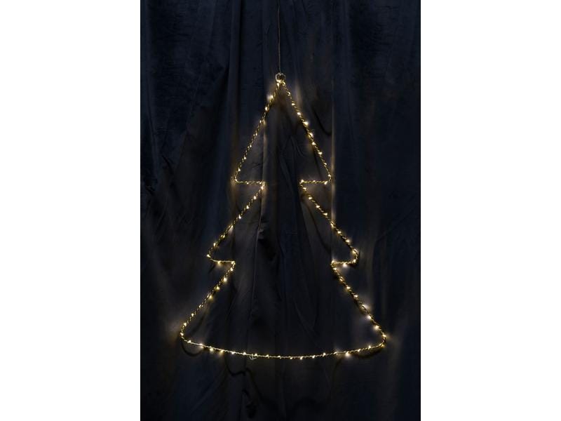 Sirius Fensterhänger Liva Tannebaum, 70 cm, Gold LED- Tannenbaum