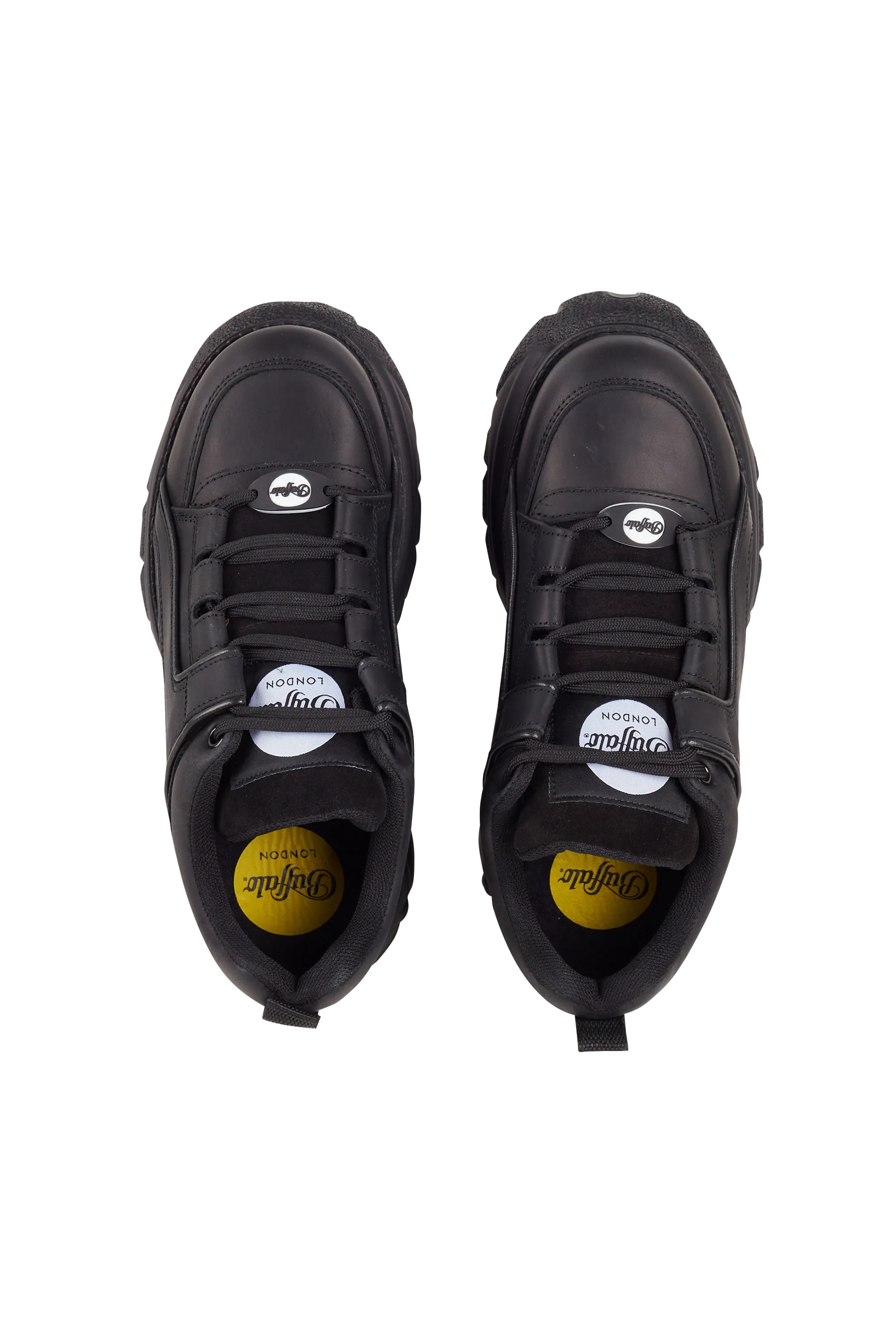 BUFFALO Baskets calf leather Noir