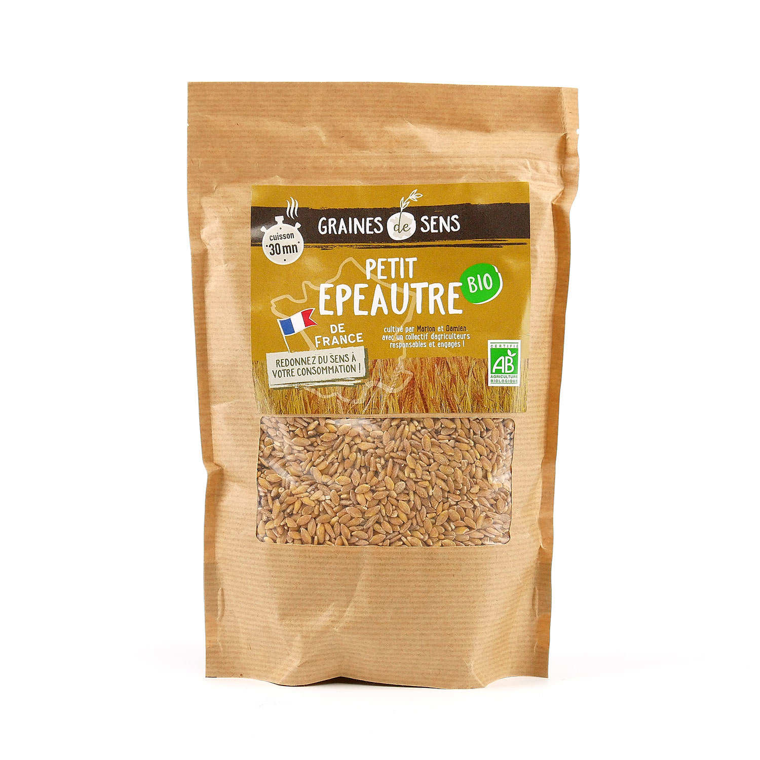Petit Epeautre Bio Origine France