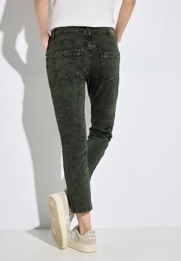 Casual Fit Color Hose - strong khaki
