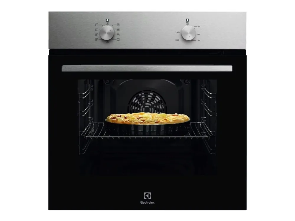 Electrolux SurroundCook 500 BOC002EX - Ovn - til indbygning - niche - bredde: 56 cm - dybde: 55 cm - højde: 57.8 cm - med selv-rengøring - Klasse A - rustfrit stål