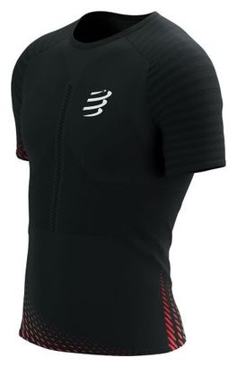 Maillot Manches Courtes Compressport Racing SS Tshirt M Noir