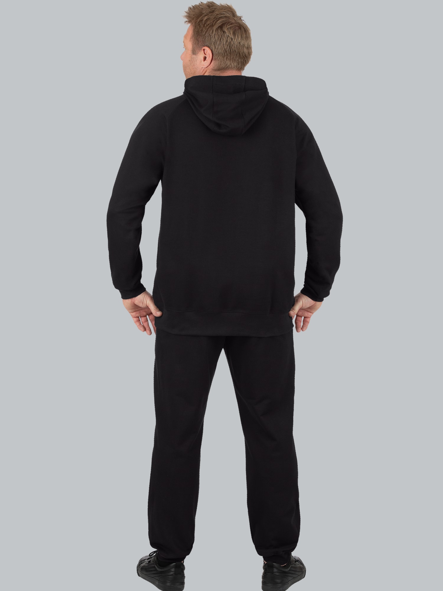 Jogginganzug aus Biobaumwolle Schwarz