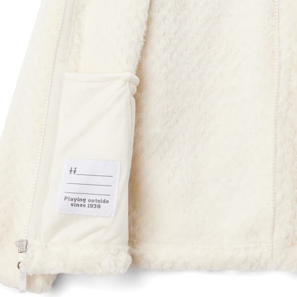 Veste polaire COLUMBIA FIRE SIDE SHERPA FULL ZIP CHALK