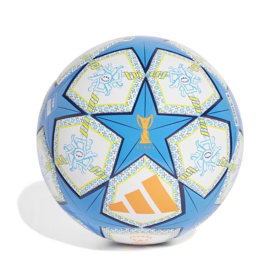 adidas Ballon Femme Champions League Finale 2024/25 Lisbon League - Blanc/Orange/Bleu