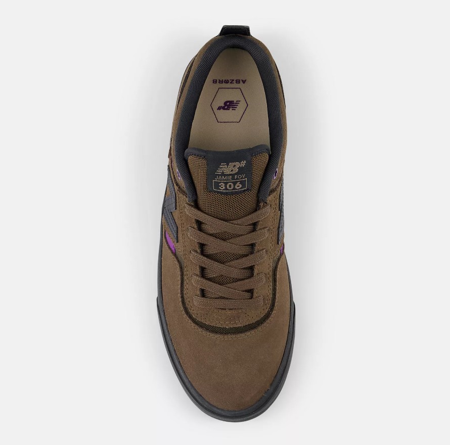 New Balance Numeric NM306 Brown Purple 10.5 US / 44.5 EU