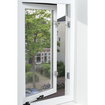 AXA Raamsluiting design met slot SKG 1-ster links aluminium