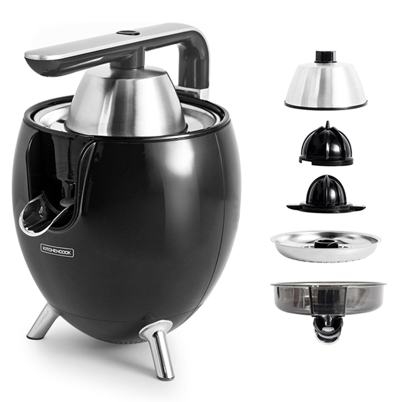 Kitchencook Presse-Agrume électrique noir - 550 ml