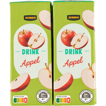 Jumbo Drink Appel 10 x 200ML