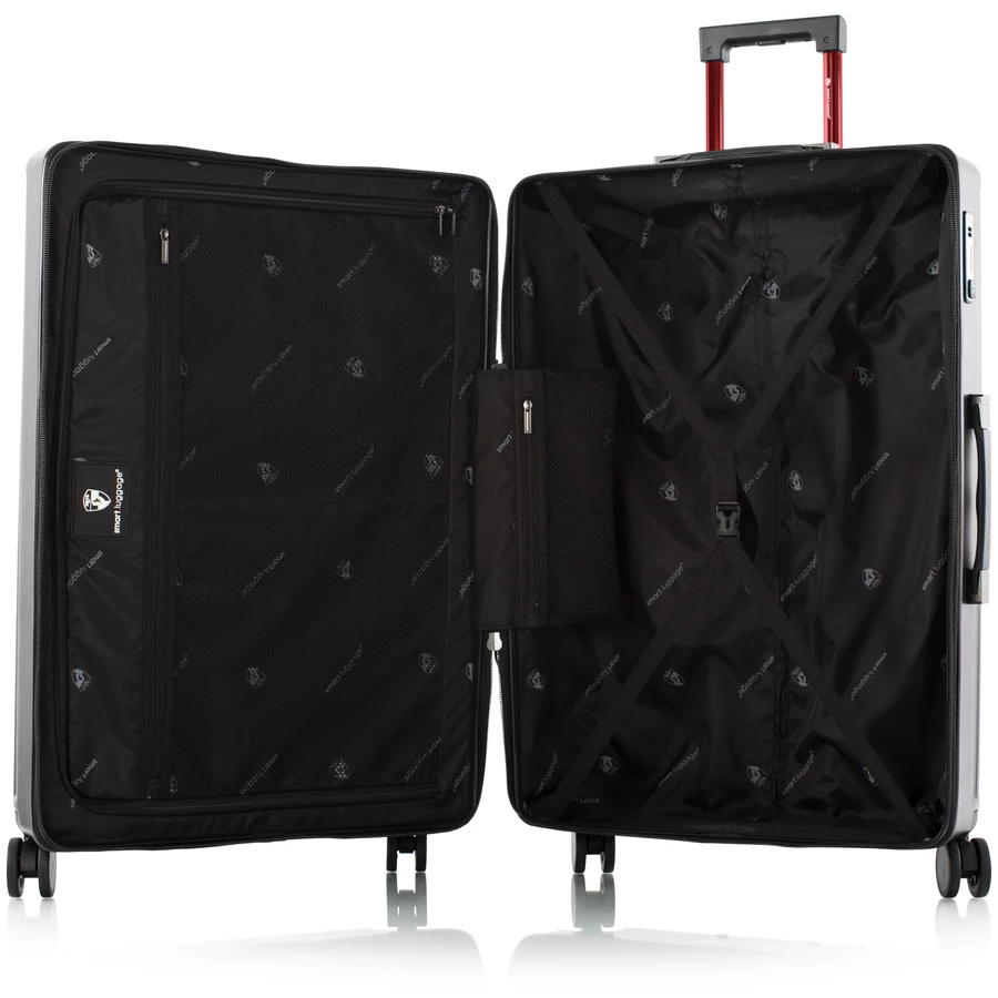 Heys SmartLuggage - 4-Rollen-Trolley L black