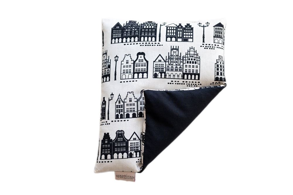 HERZZUCKER Raps-Wärmekissen 26x21cm Altstadt 1 Stk