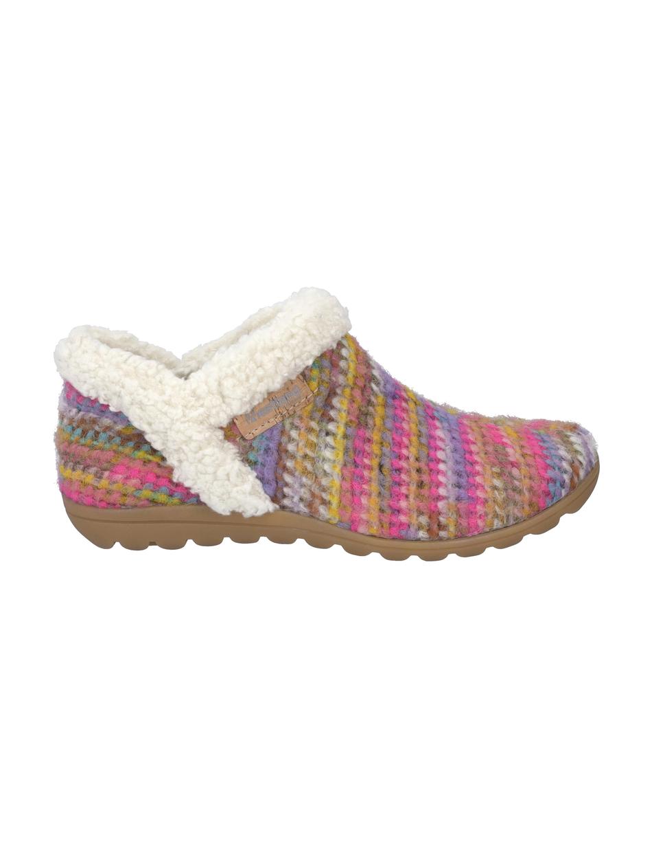Hausschuh Cadiz 03, pink-multi