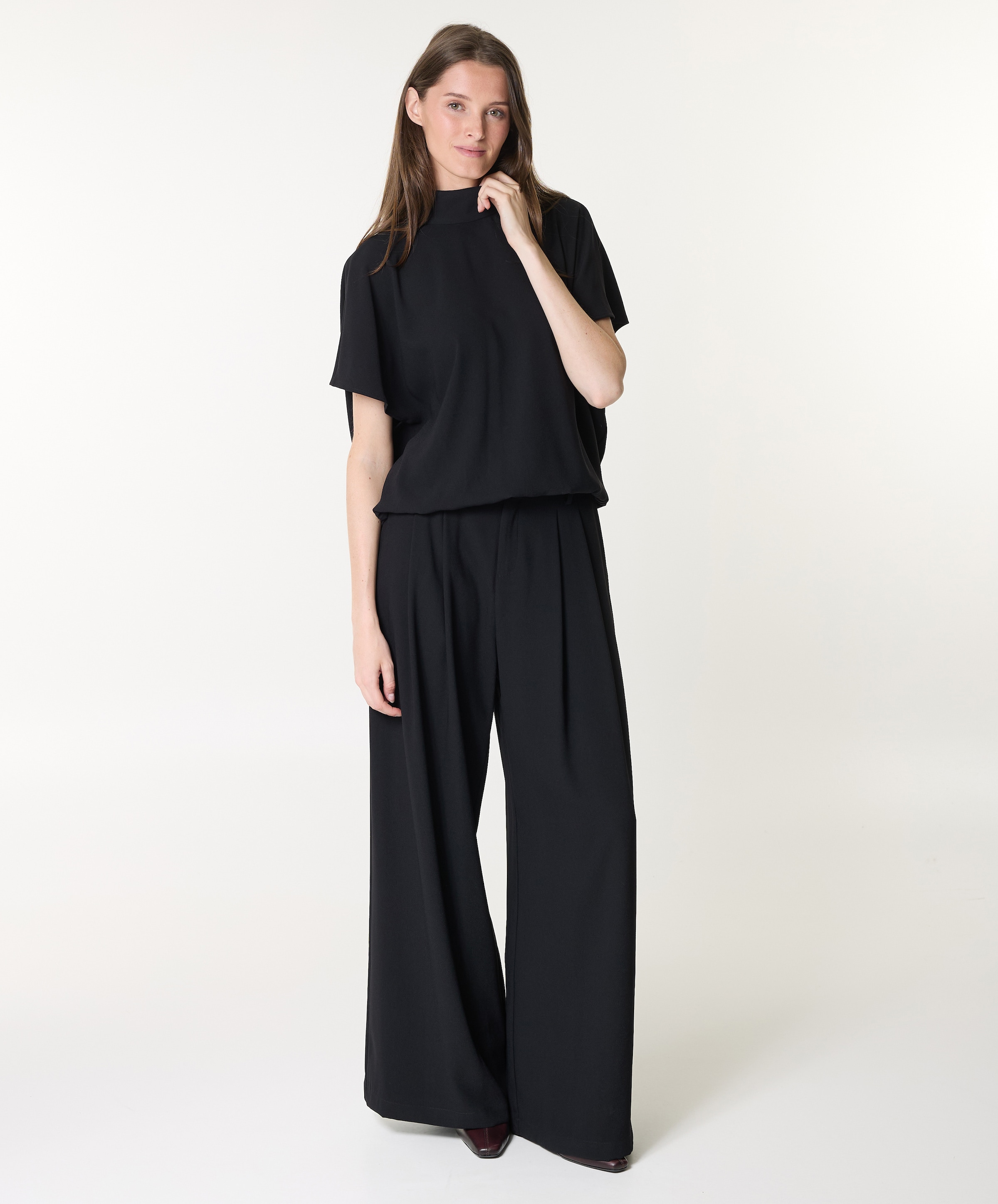 ELEH Pantalone dames pantalon zwart