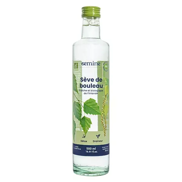 Oemine Seiva de Bétula Fresca e Orgânica Detox e Drenagem 500ml