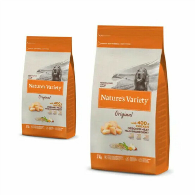 Croquettes pour chien Nature's Variety Original Medium & Maxi Adult Poulet