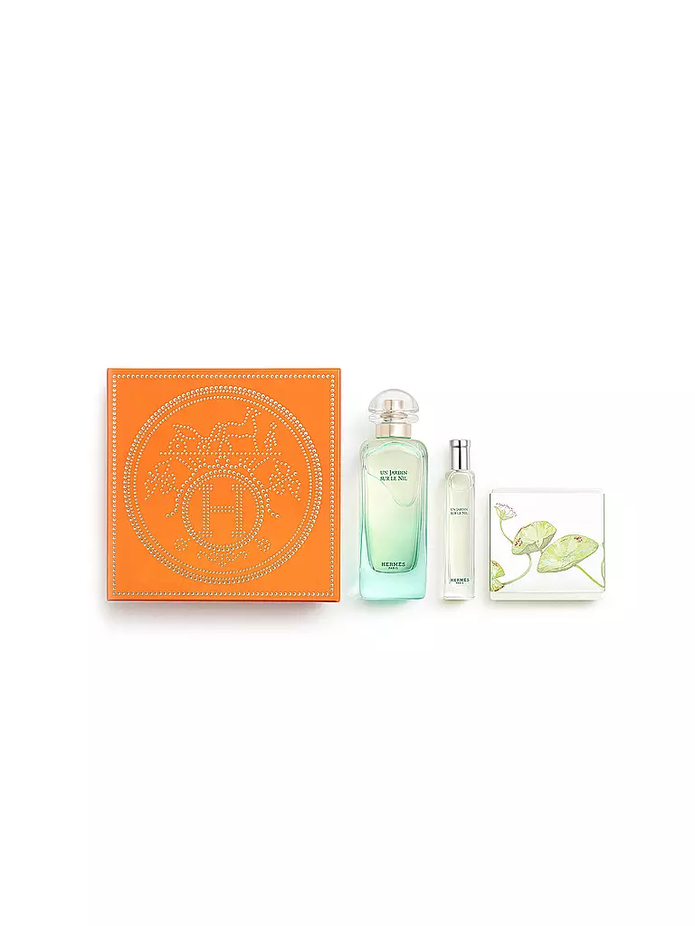 HERMÈS Geschenkbox Un Jardin sur le Nil Eau de Toilette 100ml / 15ml  keine Farbe