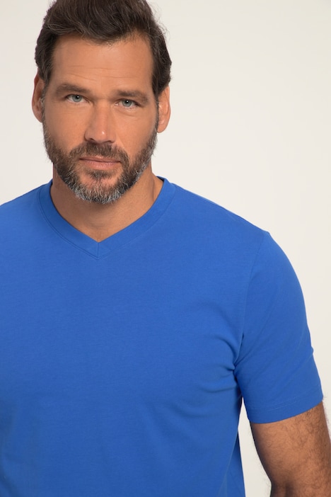 JP 1880 T-Shirt, Basic, V-Ausschnitt, bis 8XL