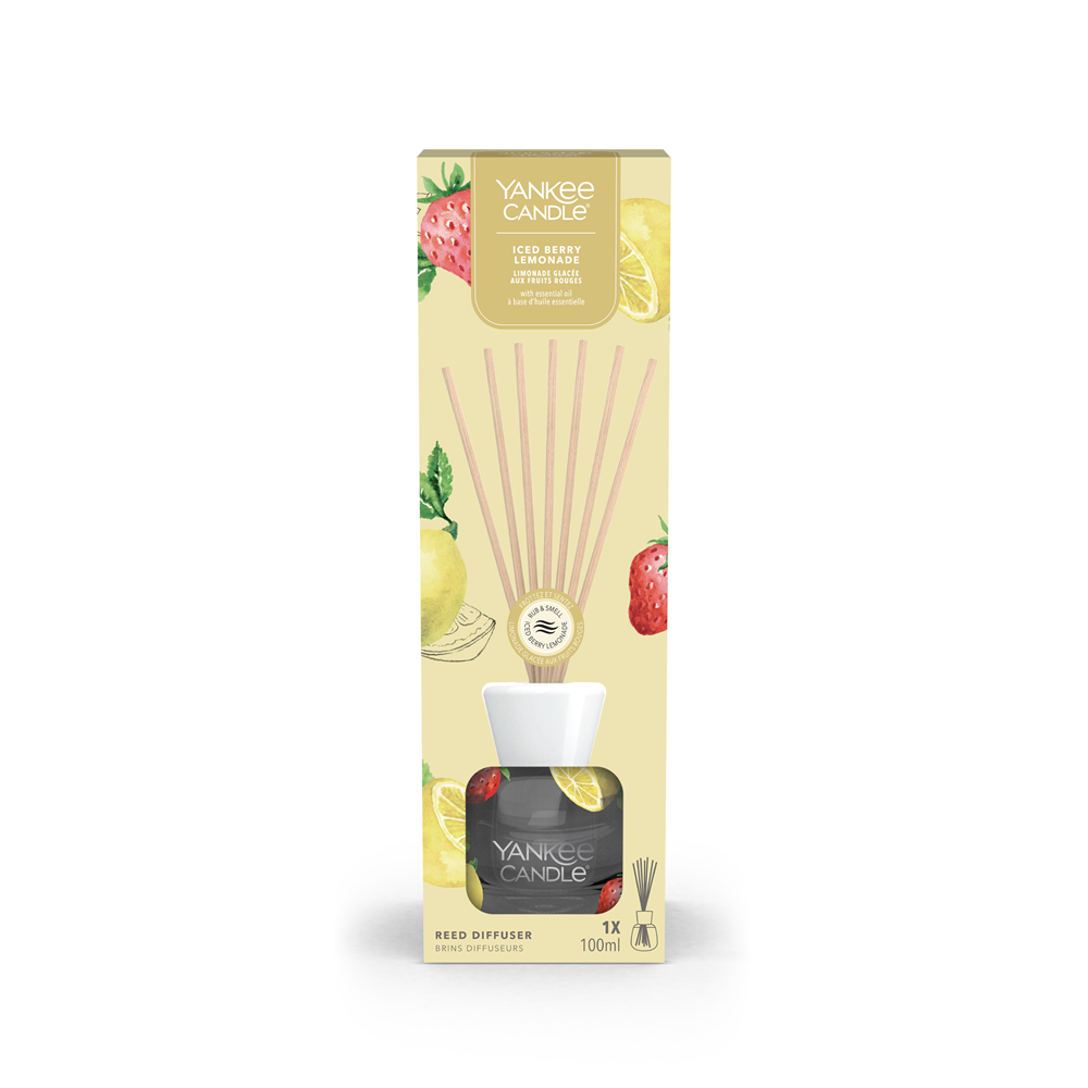 (100ml) Raum Duftstäbchen Signature Reed Diffuser (10.00319.0040) - Iced Berry Lemonade