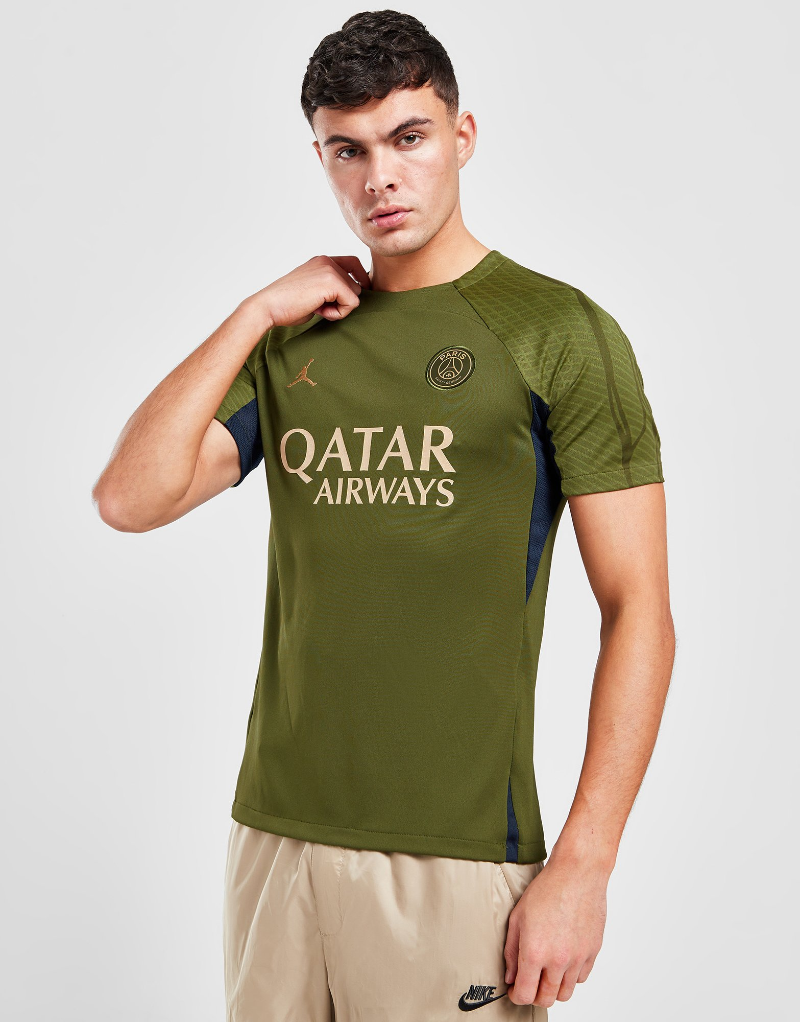 Jordan Paris Saint Germain Short Sleeve Shirt