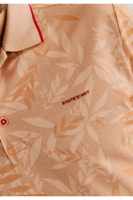 State of Art oranje heren polo